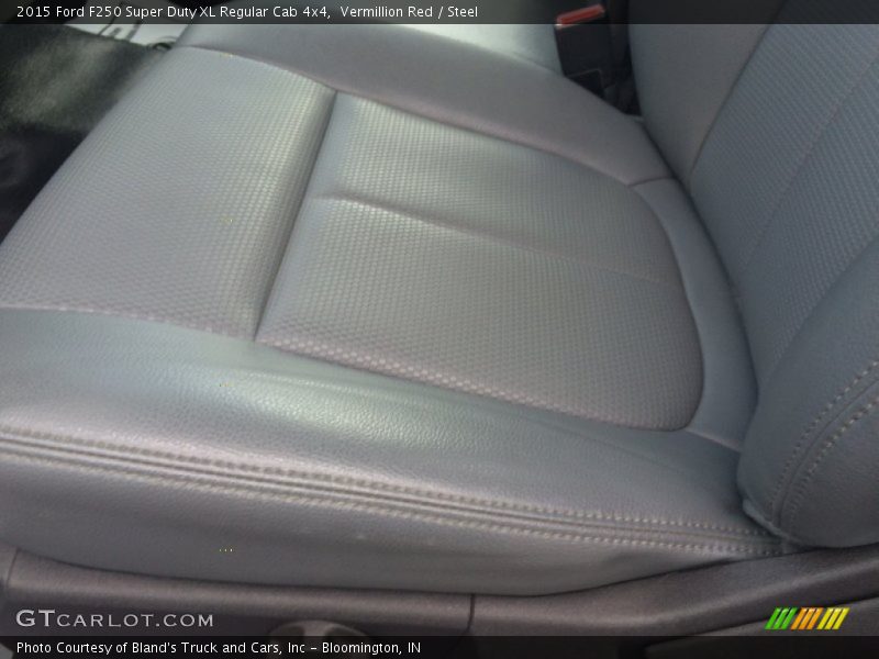 Vermillion Red / Steel 2015 Ford F250 Super Duty XL Regular Cab 4x4
