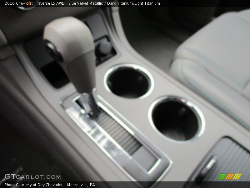 Blue Velvet Metallic / Dark Titanium/Light Titanium 2016 Chevrolet Traverse LS AWD