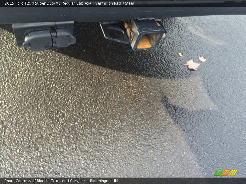 Vermillion Red / Steel 2015 Ford F250 Super Duty XL Regular Cab 4x4
