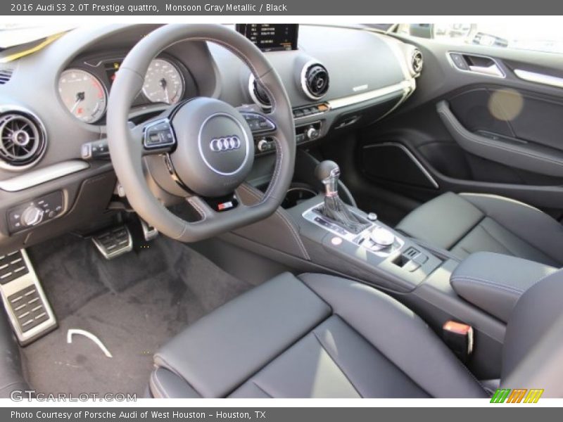 Black Interior - 2016 S3 2.0T Prestige quattro 