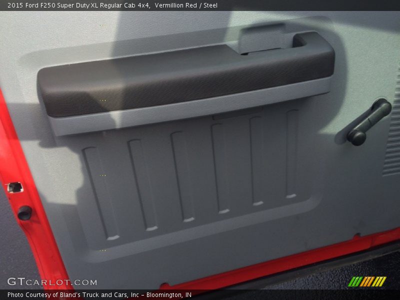 Vermillion Red / Steel 2015 Ford F250 Super Duty XL Regular Cab 4x4