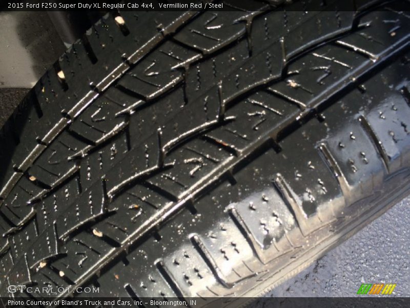 Vermillion Red / Steel 2015 Ford F250 Super Duty XL Regular Cab 4x4