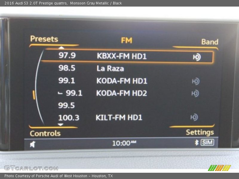 Monsoon Gray Metallic / Black 2016 Audi S3 2.0T Prestige quattro