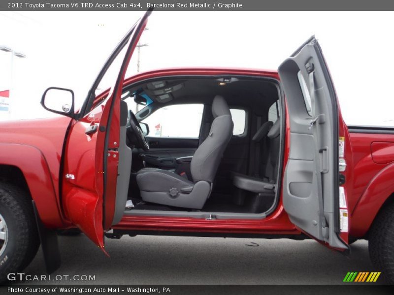 Barcelona Red Metallic / Graphite 2012 Toyota Tacoma V6 TRD Access Cab 4x4