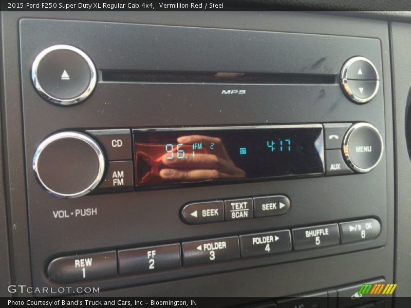 Vermillion Red / Steel 2015 Ford F250 Super Duty XL Regular Cab 4x4