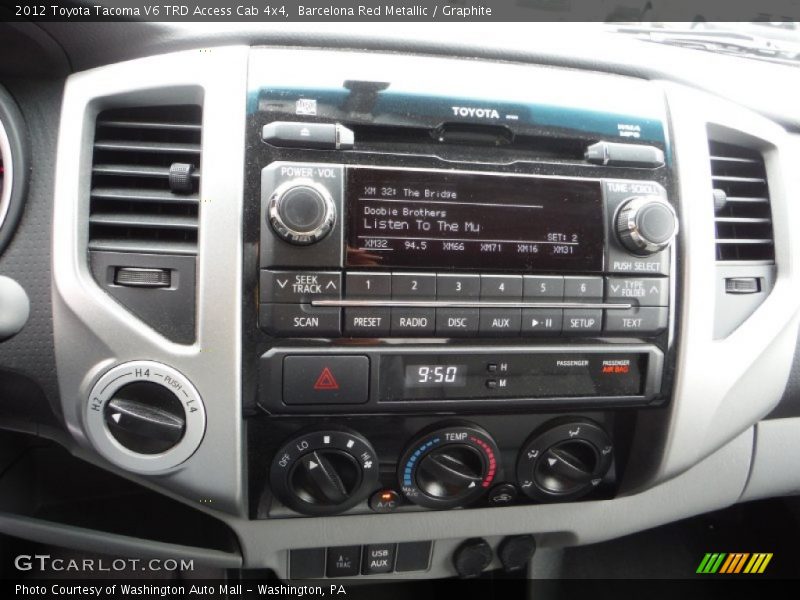 Barcelona Red Metallic / Graphite 2012 Toyota Tacoma V6 TRD Access Cab 4x4