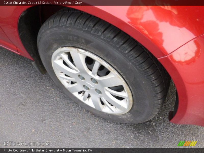 Victory Red / Gray 2010 Chevrolet Cobalt LS Sedan