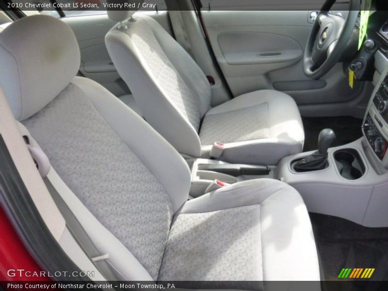 Victory Red / Gray 2010 Chevrolet Cobalt LS Sedan