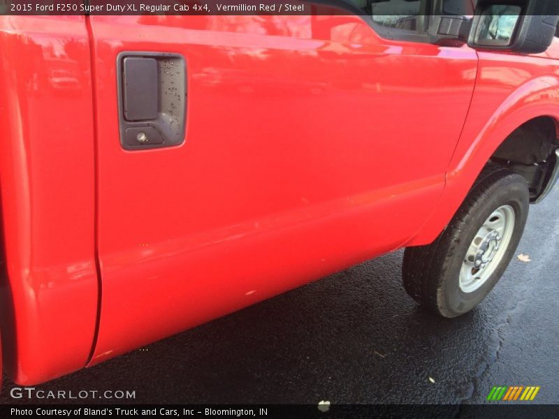 Vermillion Red / Steel 2015 Ford F250 Super Duty XL Regular Cab 4x4