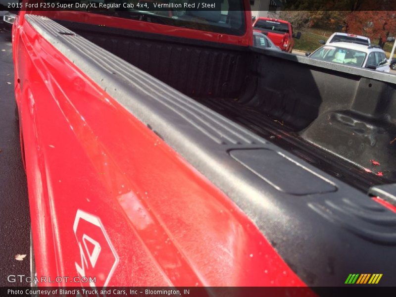 Vermillion Red / Steel 2015 Ford F250 Super Duty XL Regular Cab 4x4