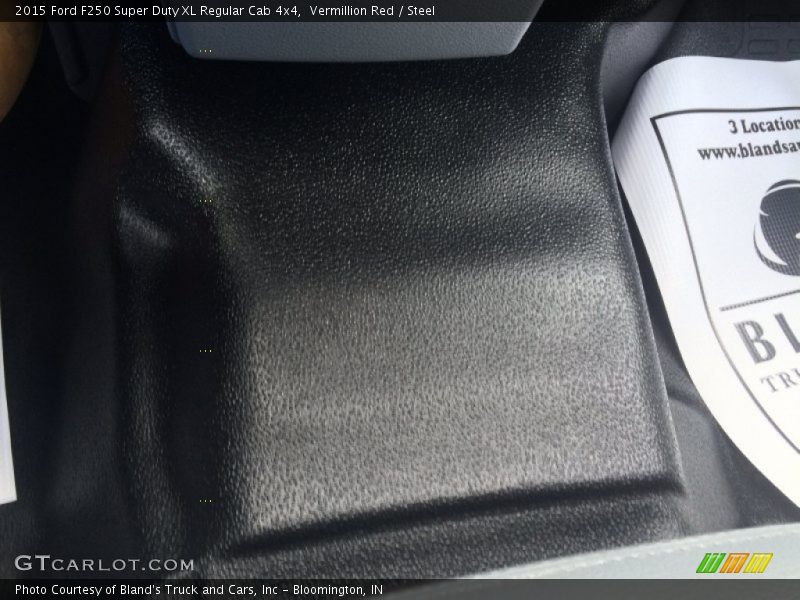 Vermillion Red / Steel 2015 Ford F250 Super Duty XL Regular Cab 4x4