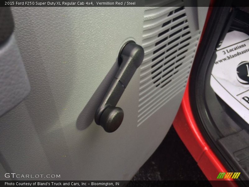 Vermillion Red / Steel 2015 Ford F250 Super Duty XL Regular Cab 4x4