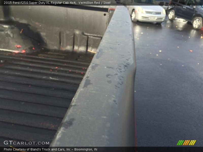 Vermillion Red / Steel 2015 Ford F250 Super Duty XL Regular Cab 4x4