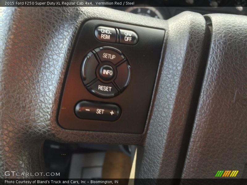 Vermillion Red / Steel 2015 Ford F250 Super Duty XL Regular Cab 4x4