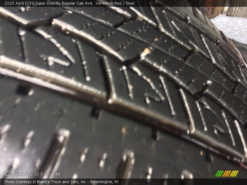 Vermillion Red / Steel 2015 Ford F250 Super Duty XL Regular Cab 4x4