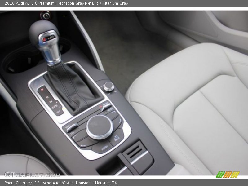 Monsoon Gray Metallic / Titanium Gray 2016 Audi A3 1.8 Premium