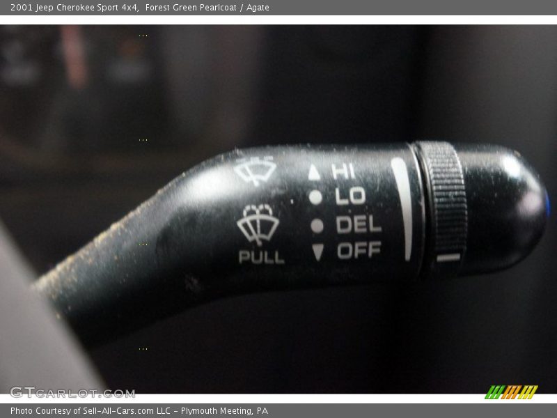 Forest Green Pearlcoat / Agate 2001 Jeep Cherokee Sport 4x4