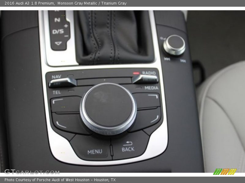 Monsoon Gray Metallic / Titanium Gray 2016 Audi A3 1.8 Premium