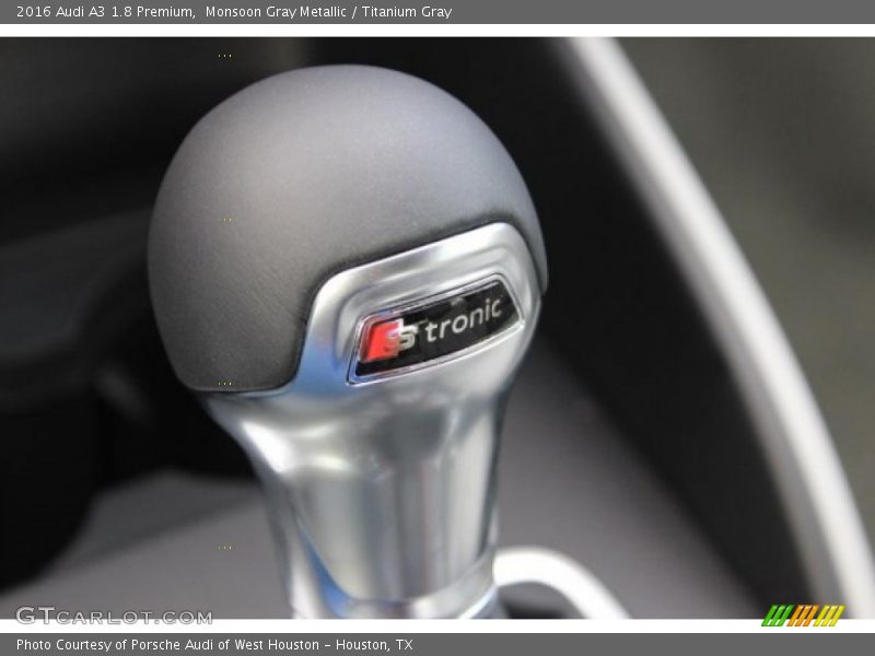 Monsoon Gray Metallic / Titanium Gray 2016 Audi A3 1.8 Premium