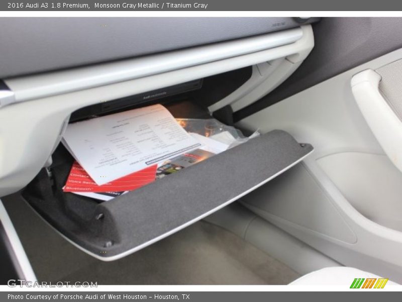 Monsoon Gray Metallic / Titanium Gray 2016 Audi A3 1.8 Premium