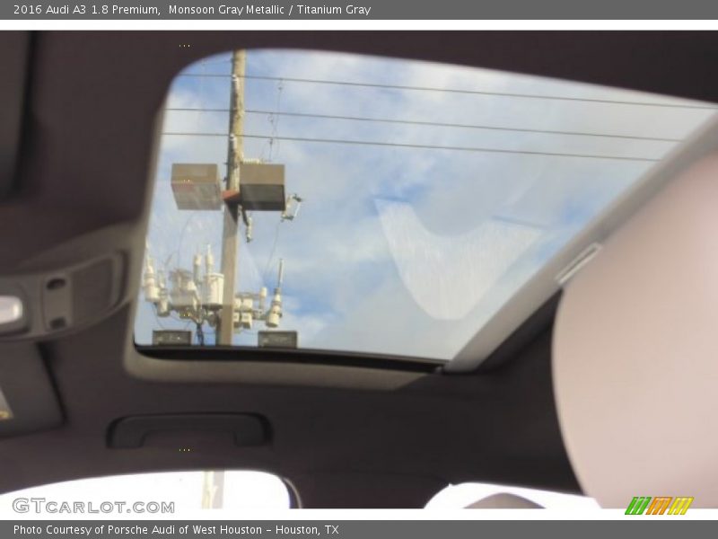 Monsoon Gray Metallic / Titanium Gray 2016 Audi A3 1.8 Premium
