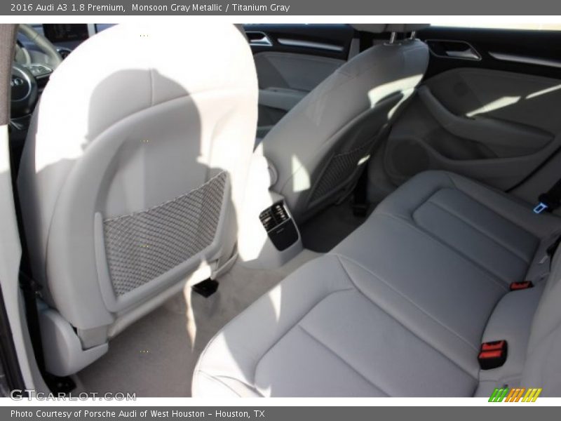 Monsoon Gray Metallic / Titanium Gray 2016 Audi A3 1.8 Premium