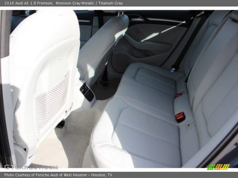 Monsoon Gray Metallic / Titanium Gray 2016 Audi A3 1.8 Premium