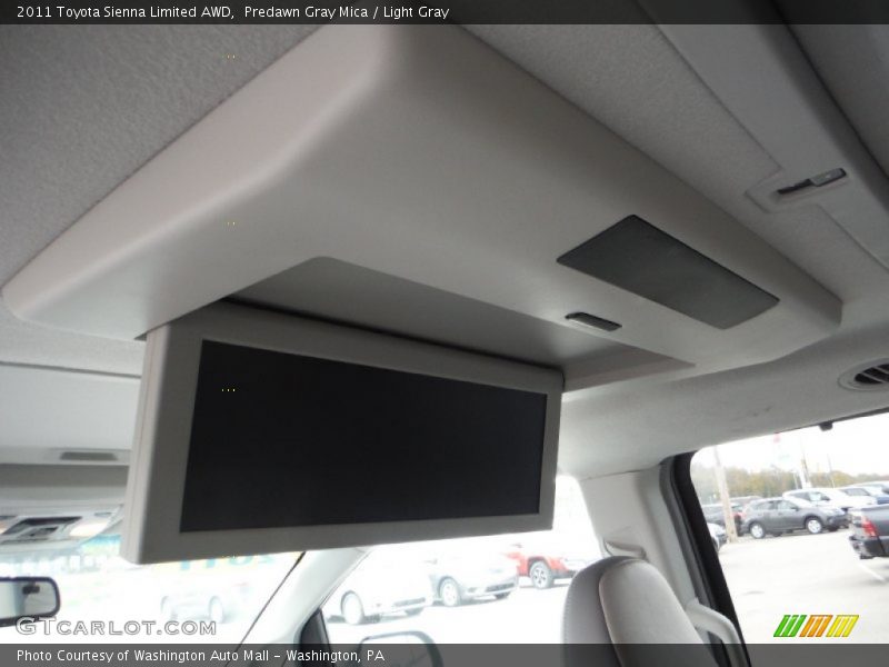 Predawn Gray Mica / Light Gray 2011 Toyota Sienna Limited AWD