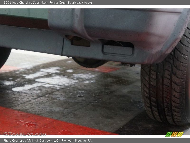 Forest Green Pearlcoat / Agate 2001 Jeep Cherokee Sport 4x4
