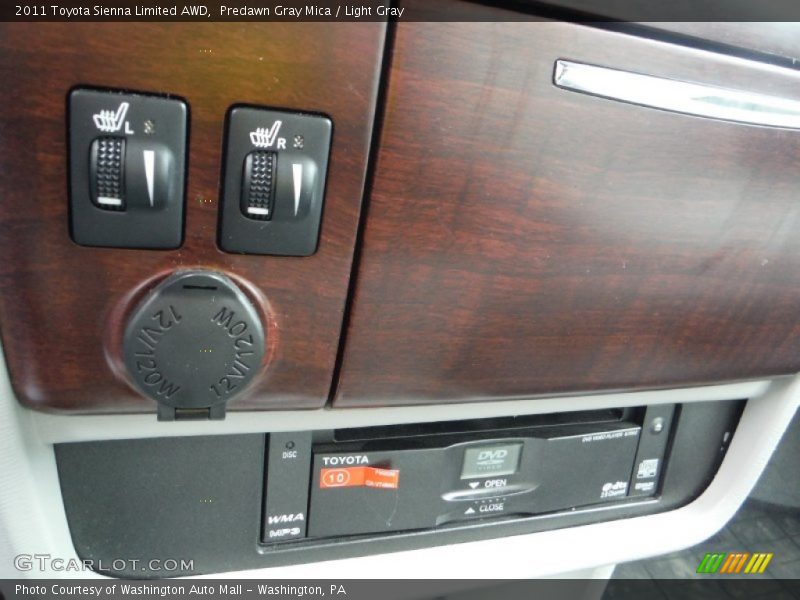 Predawn Gray Mica / Light Gray 2011 Toyota Sienna Limited AWD