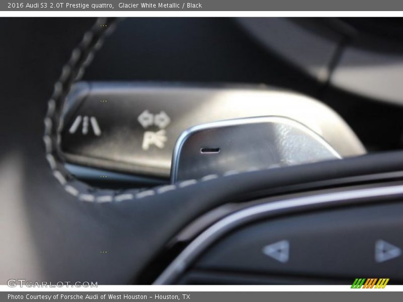 Glacier White Metallic / Black 2016 Audi S3 2.0T Prestige quattro