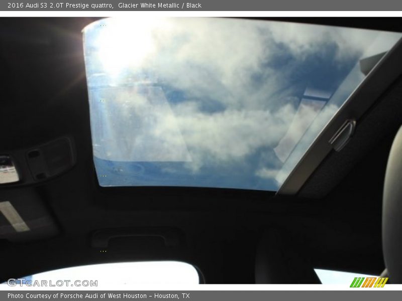 Glacier White Metallic / Black 2016 Audi S3 2.0T Prestige quattro