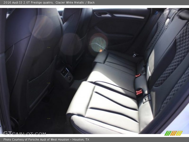 Glacier White Metallic / Black 2016 Audi S3 2.0T Prestige quattro