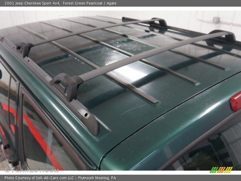 Forest Green Pearlcoat / Agate 2001 Jeep Cherokee Sport 4x4