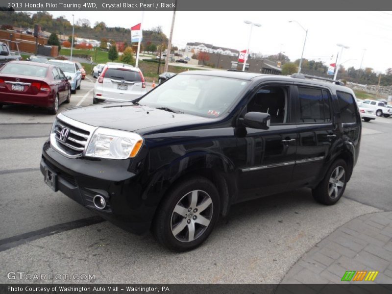 Crystal Black Pearl / Black 2013 Honda Pilot Touring 4WD