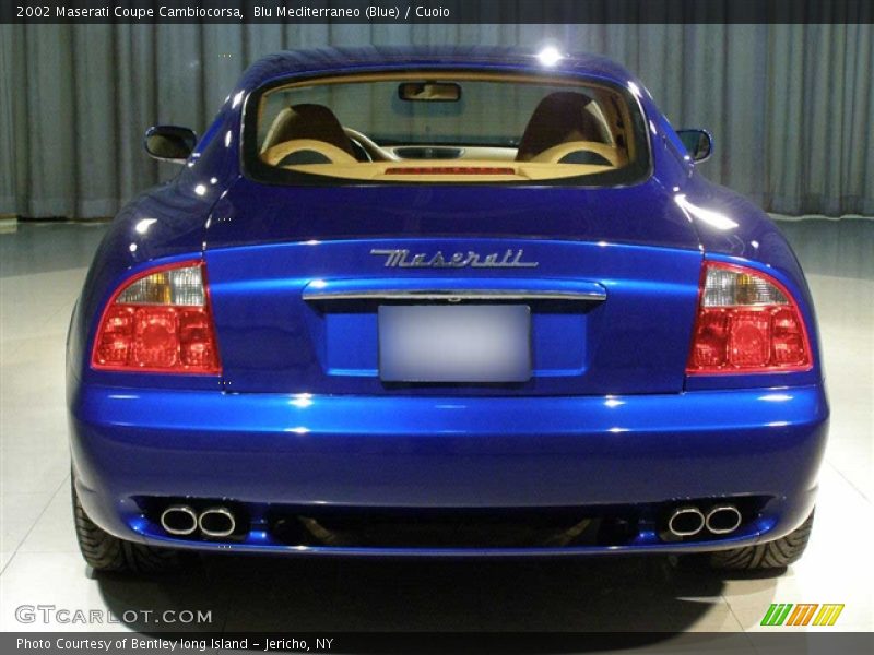Blu Mediterraneo (Blue) / Cuoio 2002 Maserati Coupe Cambiocorsa