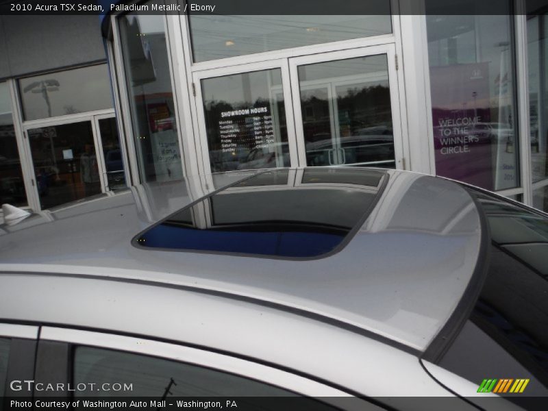 Palladium Metallic / Ebony 2010 Acura TSX Sedan