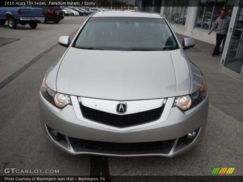 Palladium Metallic / Ebony 2010 Acura TSX Sedan