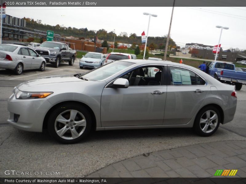 Palladium Metallic / Ebony 2010 Acura TSX Sedan
