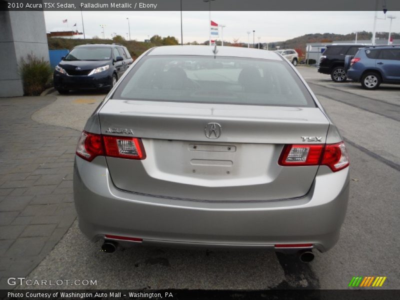 Palladium Metallic / Ebony 2010 Acura TSX Sedan