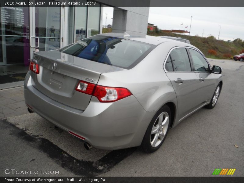 Palladium Metallic / Ebony 2010 Acura TSX Sedan