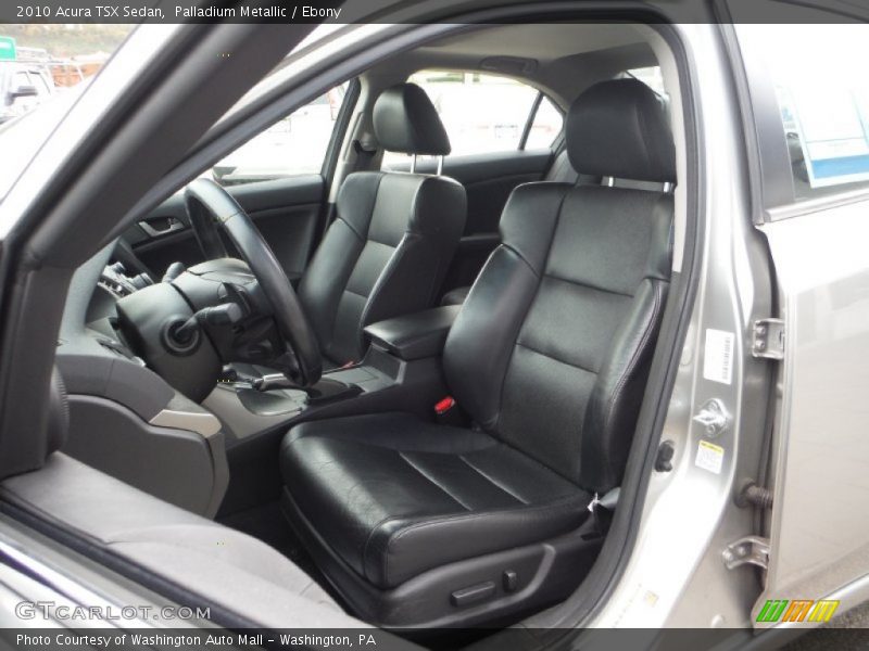 Palladium Metallic / Ebony 2010 Acura TSX Sedan