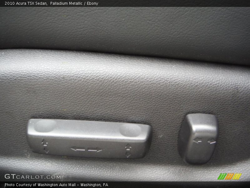 Palladium Metallic / Ebony 2010 Acura TSX Sedan