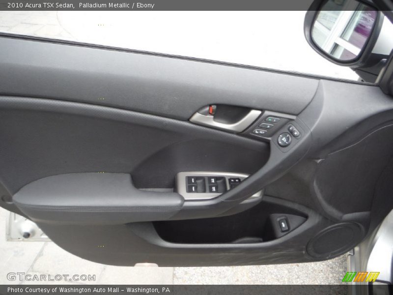 Palladium Metallic / Ebony 2010 Acura TSX Sedan