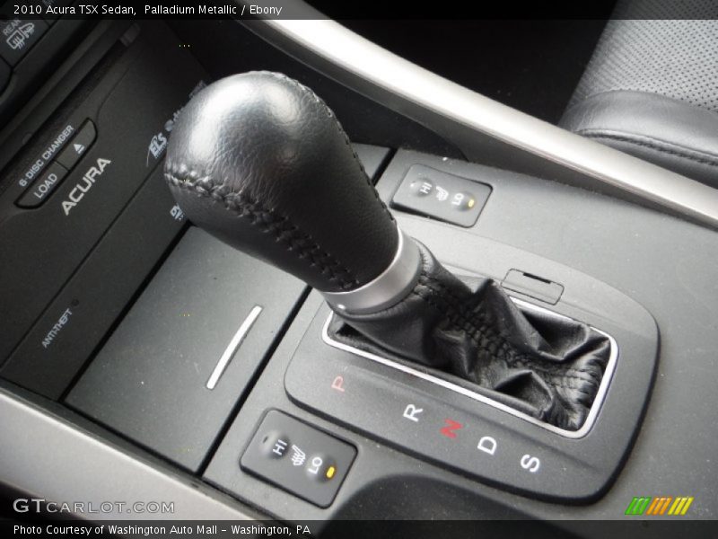 Palladium Metallic / Ebony 2010 Acura TSX Sedan