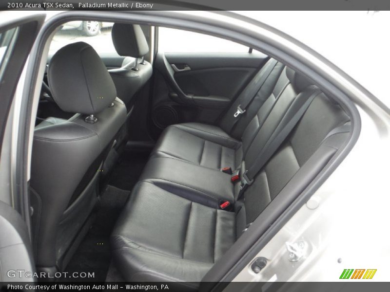 Palladium Metallic / Ebony 2010 Acura TSX Sedan