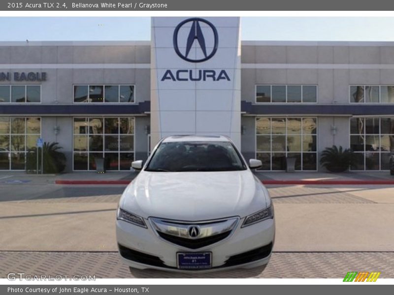 Bellanova White Pearl / Graystone 2015 Acura TLX 2.4