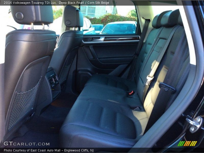Rear Seat of 2016 Touareg TDI Lux