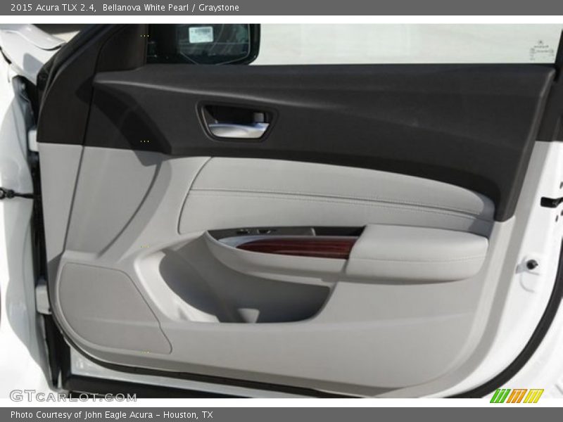 Bellanova White Pearl / Graystone 2015 Acura TLX 2.4