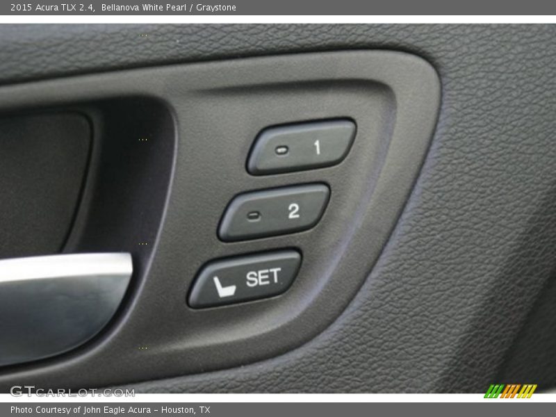 Bellanova White Pearl / Graystone 2015 Acura TLX 2.4